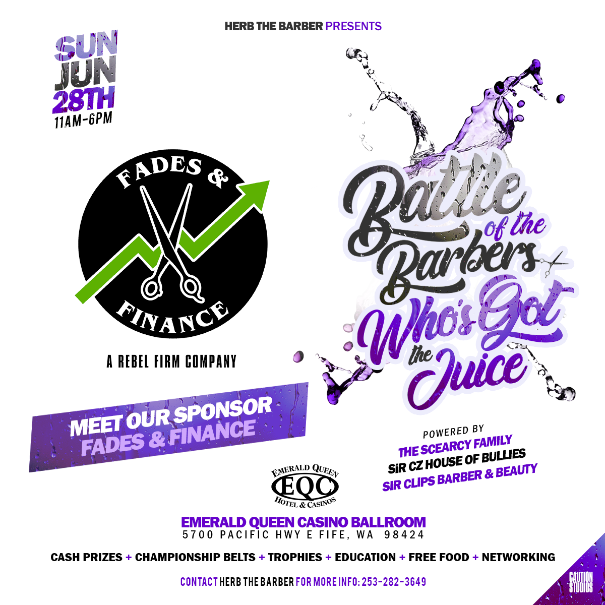 battle of the barbers 2026 (sponsors) fades and finance